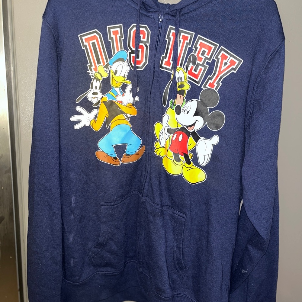 Women Disney XL zip up SWEATER